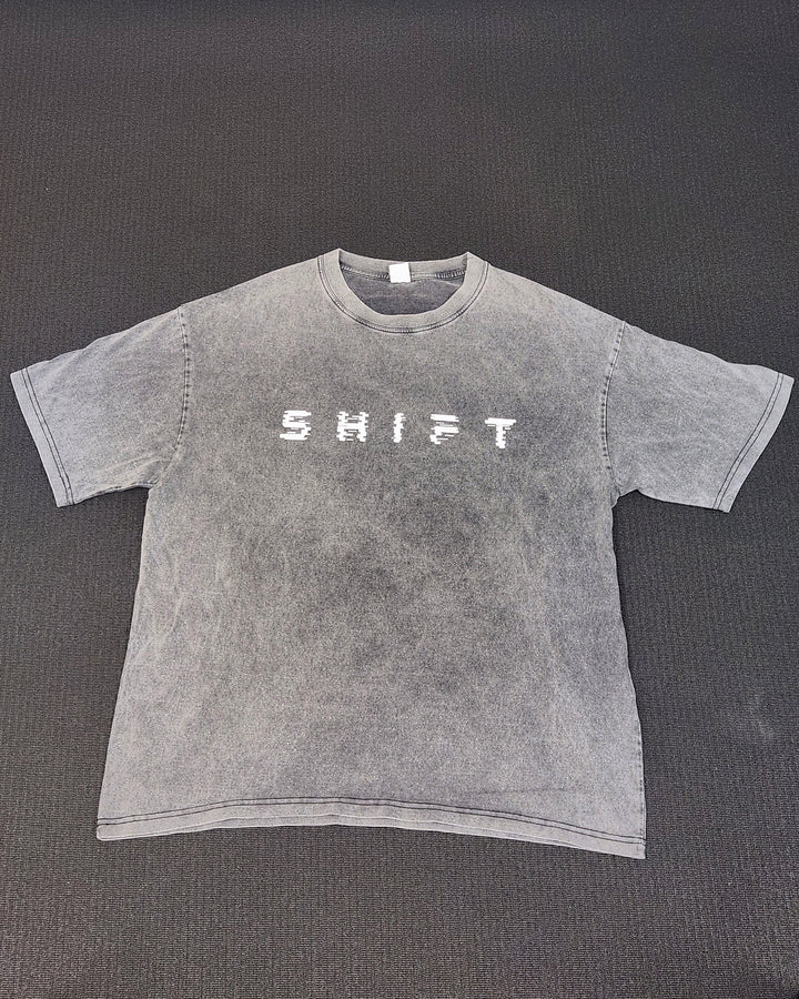 SHIFT Oversized Distressed T-Shirt